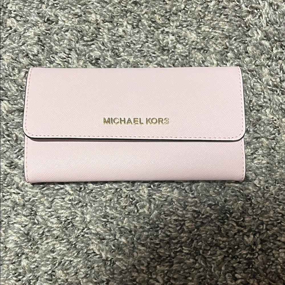Michael Kors Blush Pink Wallet